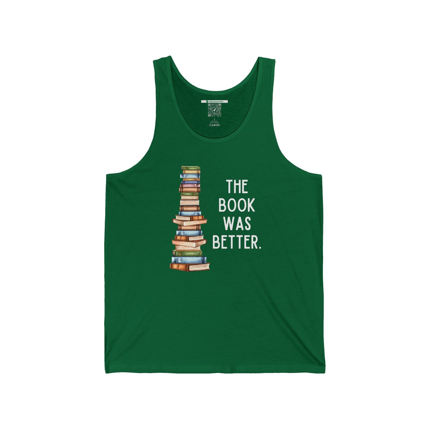 The Book Was Better [2] (Adult Unisex Tank Top)