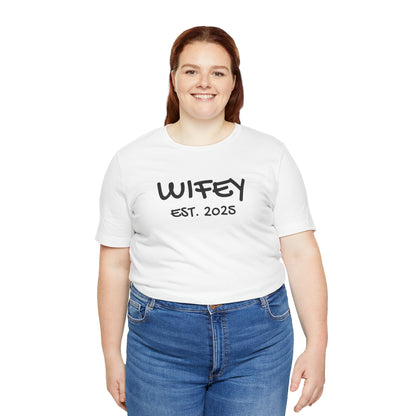 Matching Marriage Set -- "Wifey" (Adult Unisex Tee)