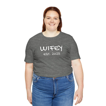 Matching Marriage Set -- "Wifey" (Adult Unisex Tee)