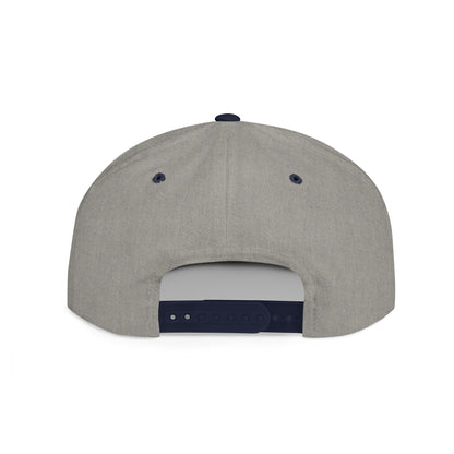 Let Them (Embroidered Snapback Flat-Bill Cotton Hat) - J&S Custom Prints