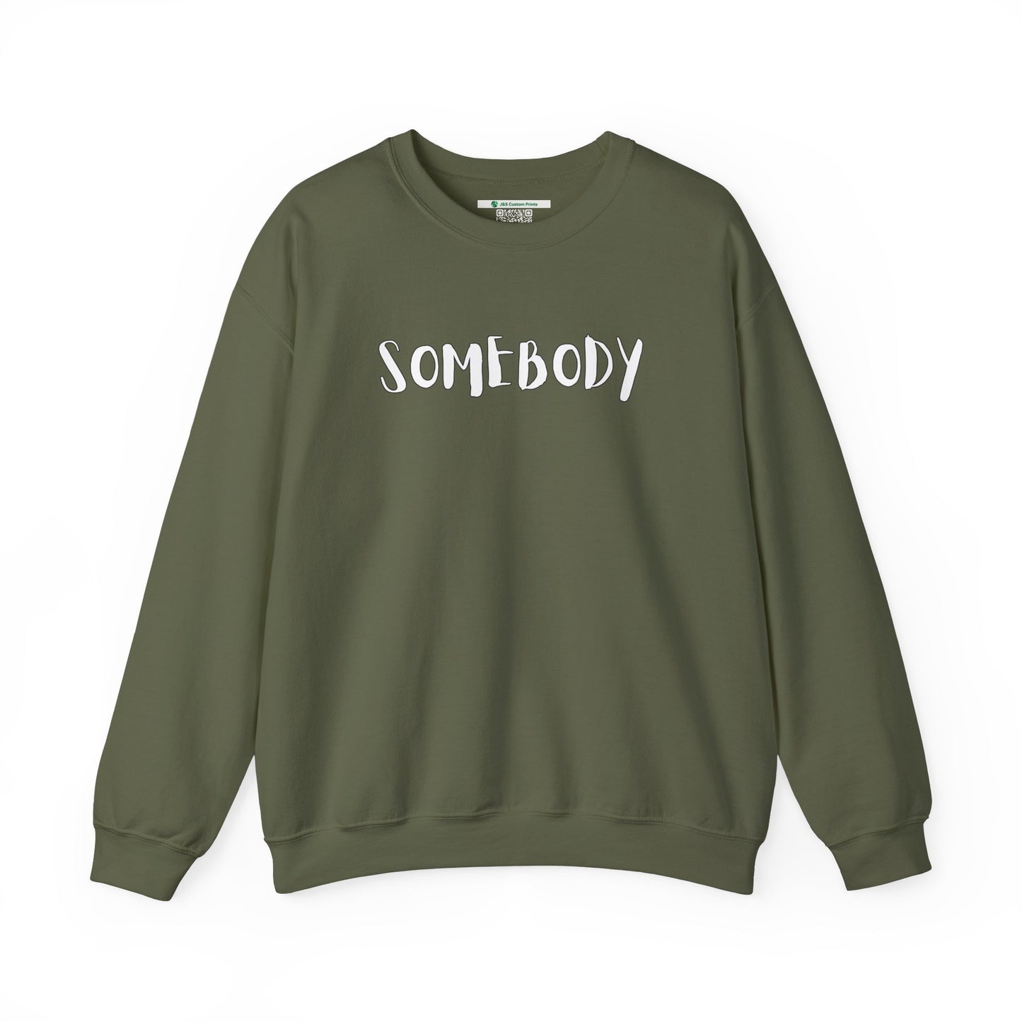 Matching Couple's Set -- "Somebody" (Adult Unisex Crewneck Sweatshirt)