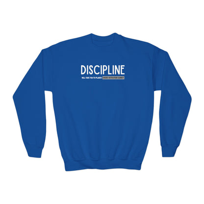 Discipline (Youth Unisex Crewneck Sweatshirt)