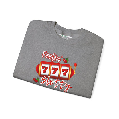 Feelin' Slotty (Adult Unisex Crewneck Sweatshirt)
