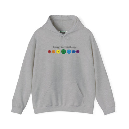 Energy is Everything -- Chakras (Adult Unisex Hooded Sweatshirt)