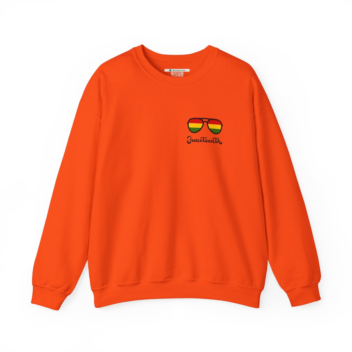 Juneteenth -- Breaking Every Chain (Adult Unisex Crewneck Sweatshirt)