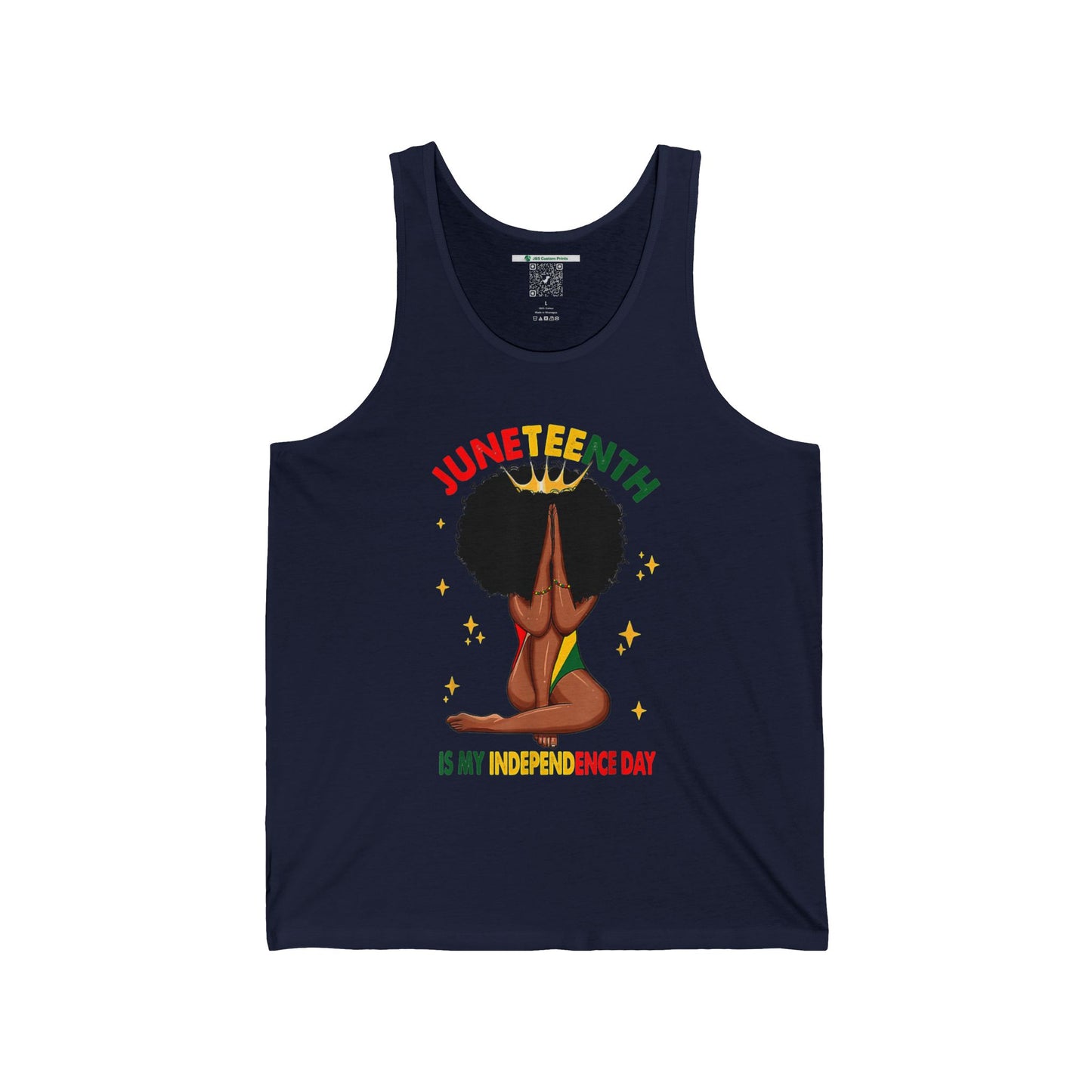 Juneteenth -- My Independence Day (Adult Unisex Tank Top)