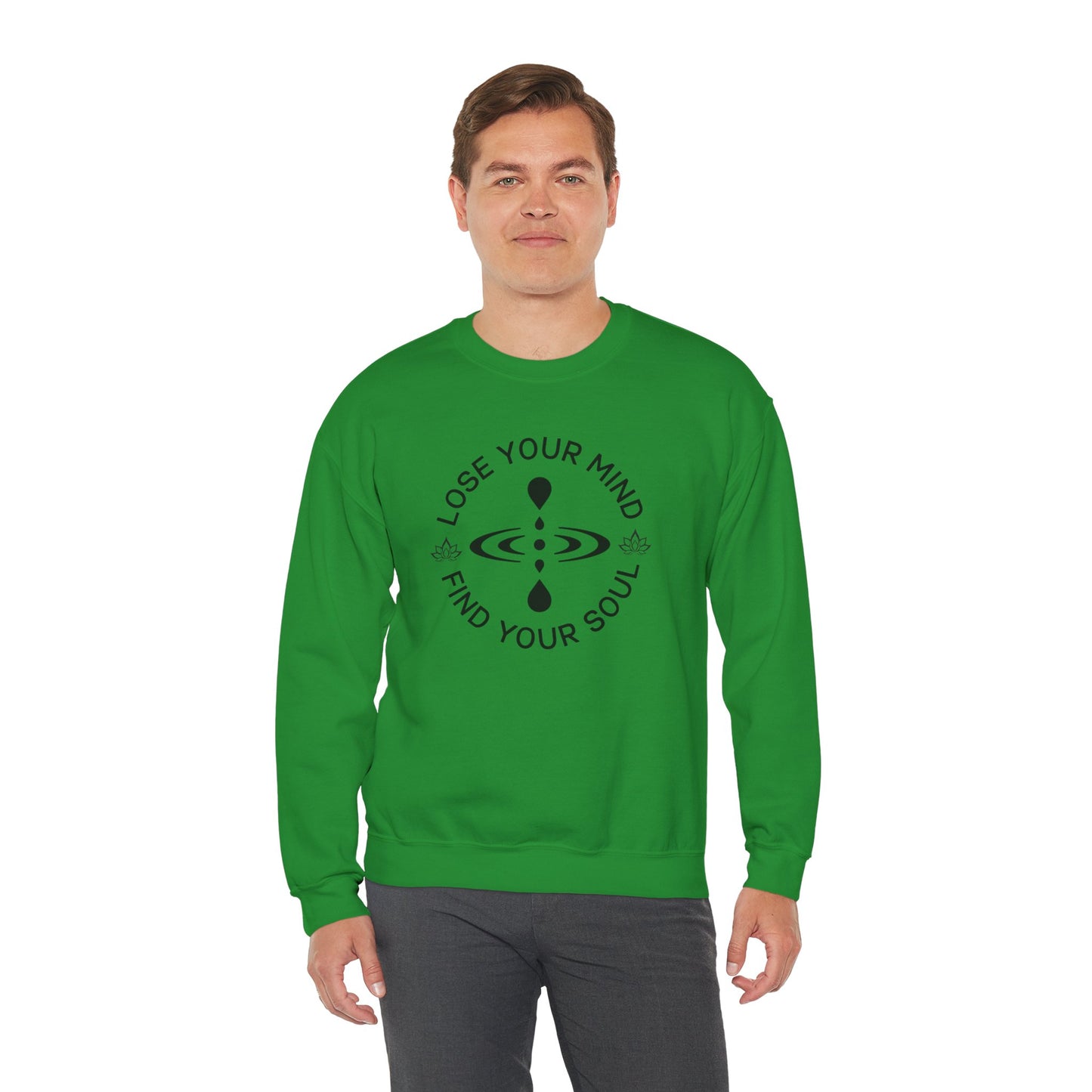 Mindful Awareness -- Icon (Adult Unisex Crewneck Sweatshirt)