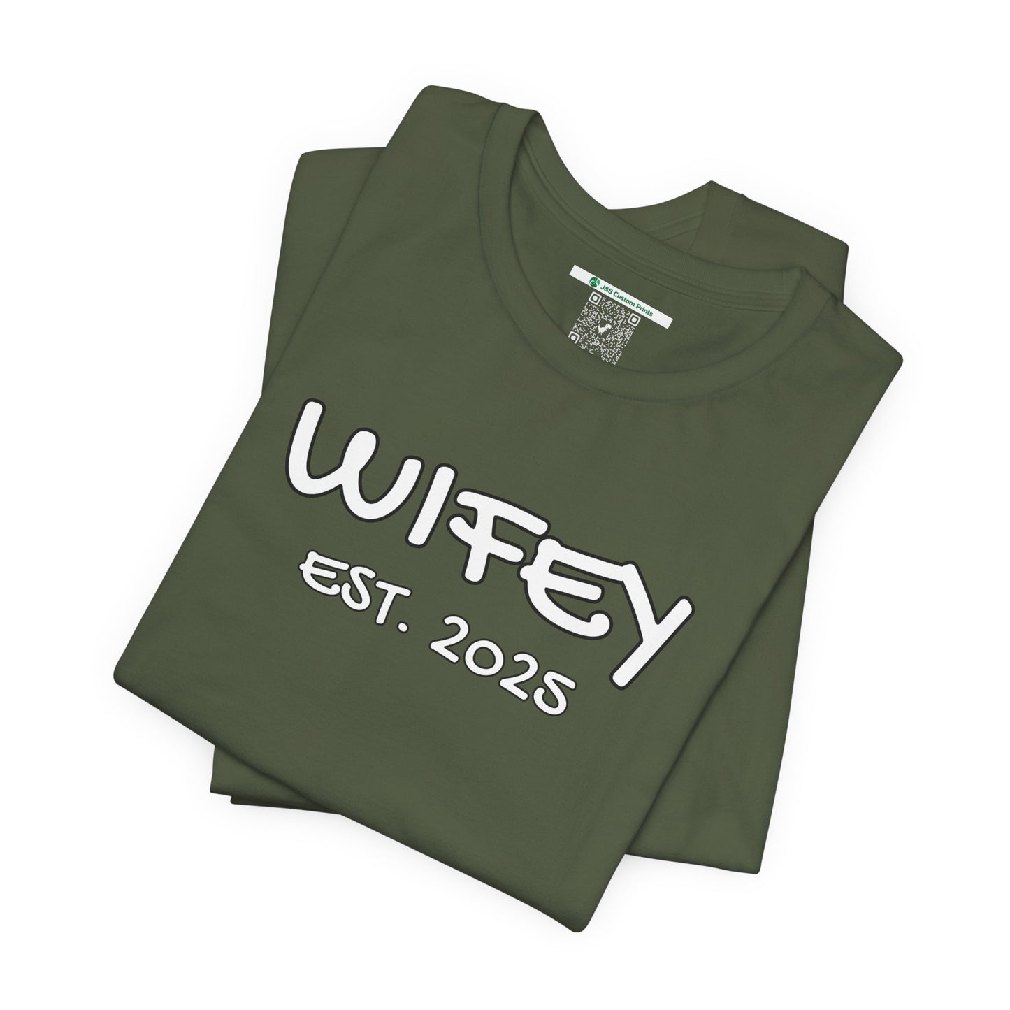 Matching Marriage Set -- "Wifey" (Adult Unisex Tee)
