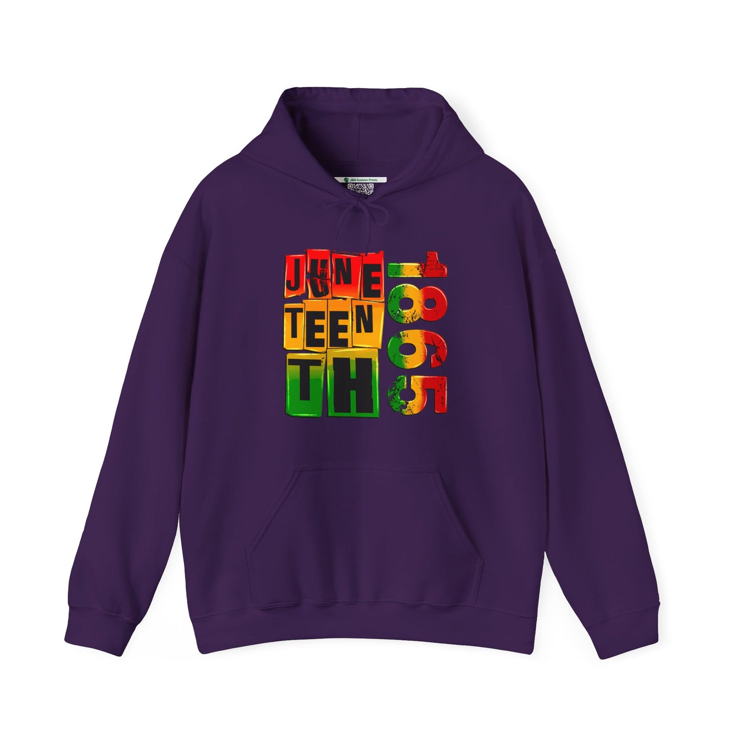 Juneteenth 1865 (Adult Unisex Hooded Sweatshirt)