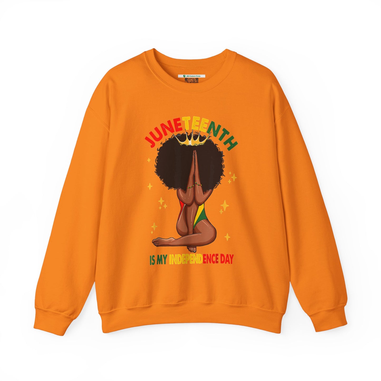 Juneteenth -- My Independence Day (Adult Unisex Crewneck Sweatshirt)