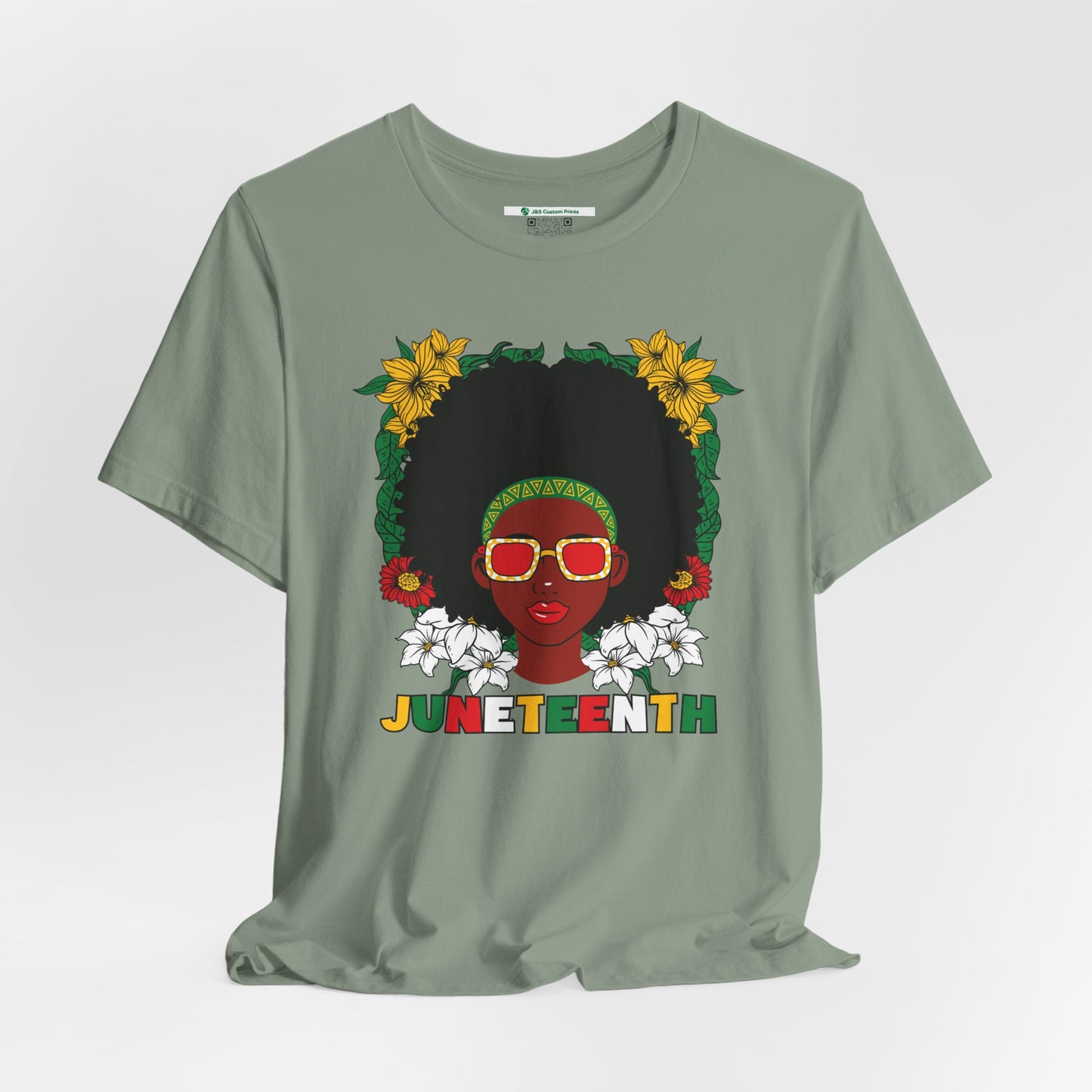 Juneteenth -- Afrocentric Design (Adult Unisex Tee)
