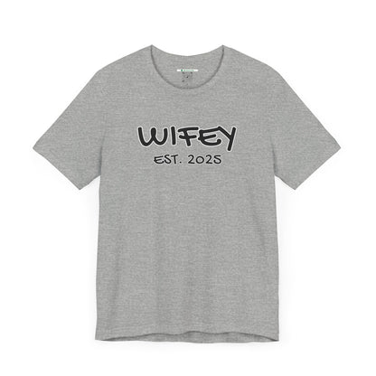 Matching Marriage Set -- "Wifey" (Adult Unisex Tee)