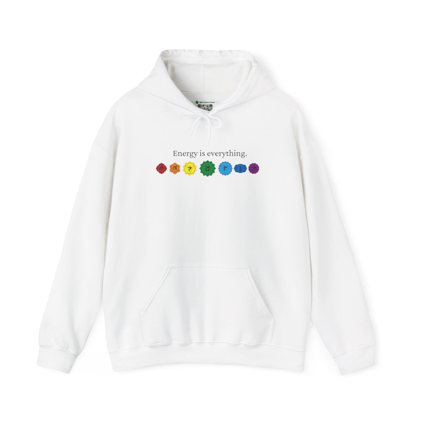 Energy is Everything -- Chakras (Adult Unisex Hooded Sweatshirt)
