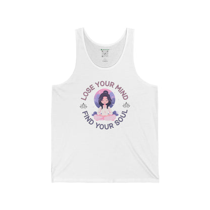 Mindful Awareness -- Meditation (Adult Unisex Tank Top)