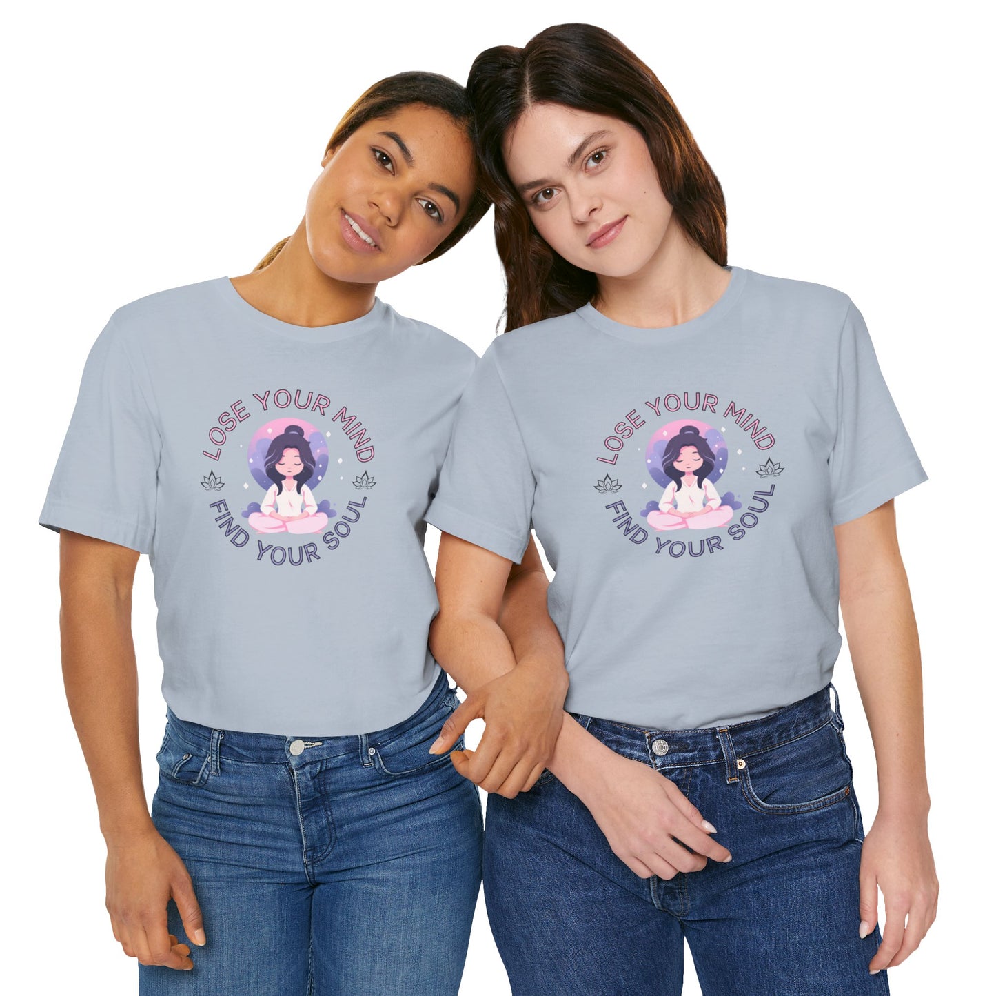 Mindful Awareness -- Meditation (Adult Unisex Tee)