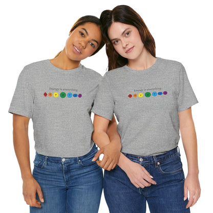 Energy is Everything -- Chakras (Adult Unisex Tee)