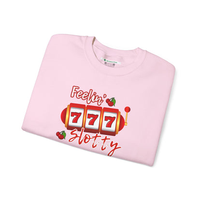 Feelin' Slotty (Adult Unisex Crewneck Sweatshirt)