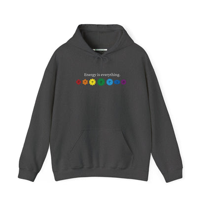 Energy is Everything -- Chakras (Adult Unisex Hooded Sweatshirt)