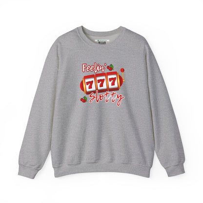 Feelin' Slotty (Adult Unisex Crewneck Sweatshirt)
