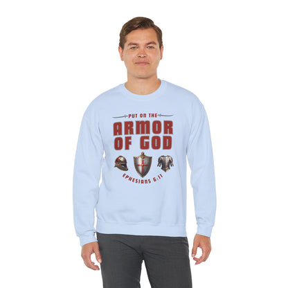 Armor Of God (Adult Unisex Crewneck Sweatshirt)