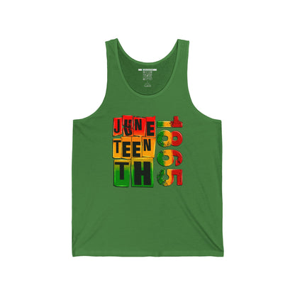 Juneteenth 1865 (Adult Unisex Tank Top)