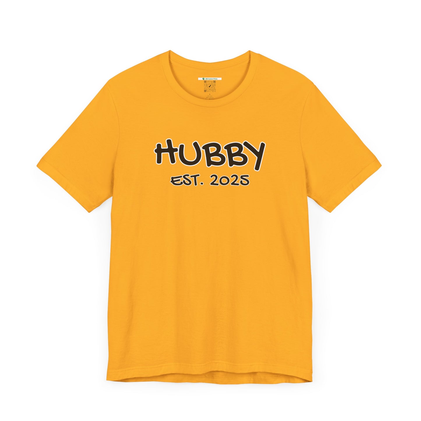 Matching Marriage Set -- "Hubby" (Adult Unisex Tee Shirt)