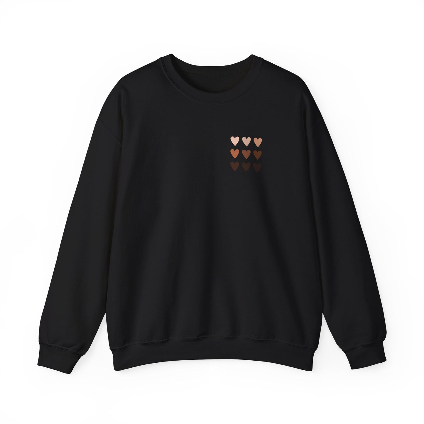 Made With Melanin (Adult Unisex Crewneck Sweatshirt)