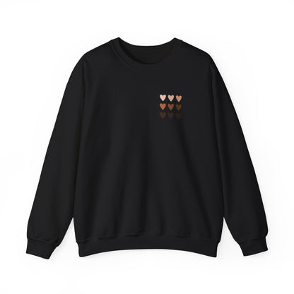 Made With Melanin (Adult Unisex Crewneck Sweatshirt)