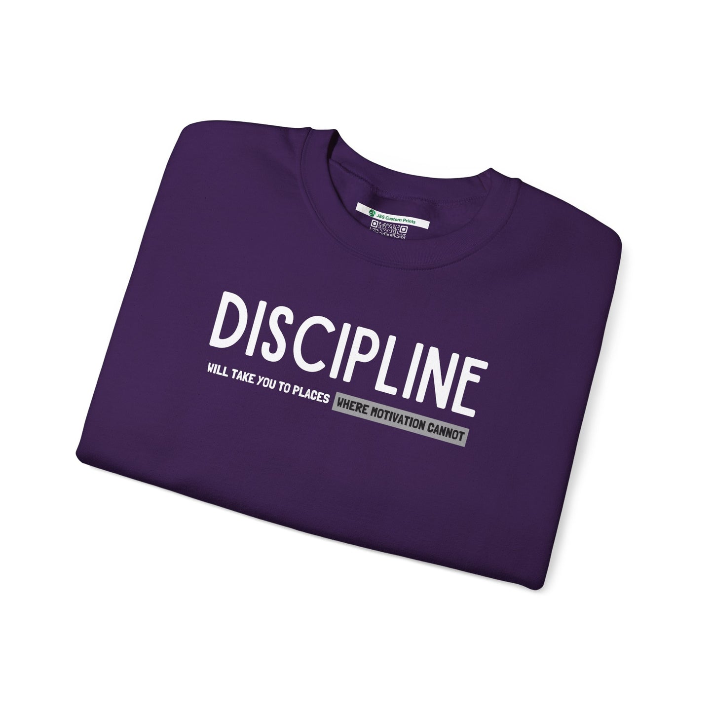 Discipline (Adult Unisex Crewneck Sweatshirt)