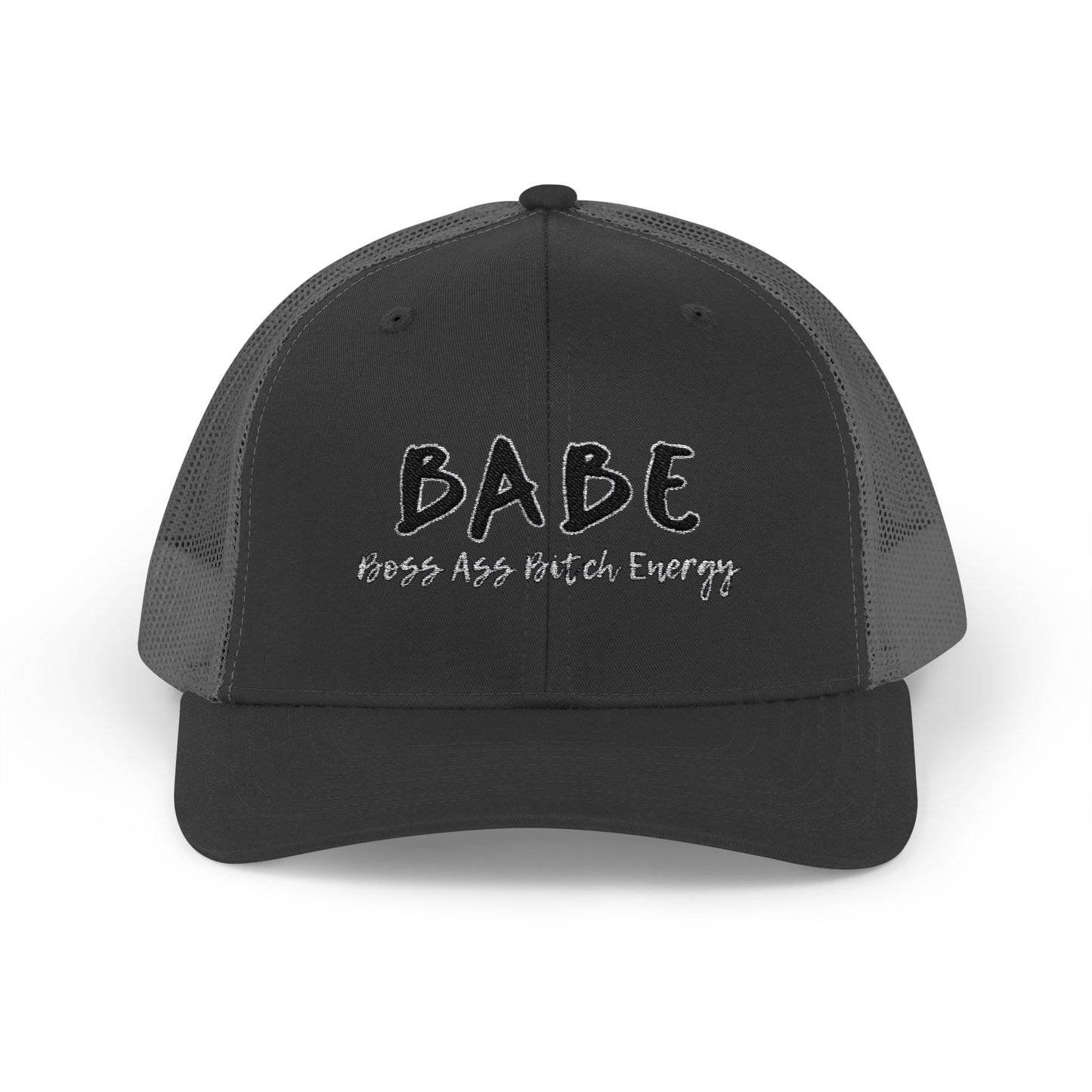 BABE (Embroidered Snapback Trucker Hat)