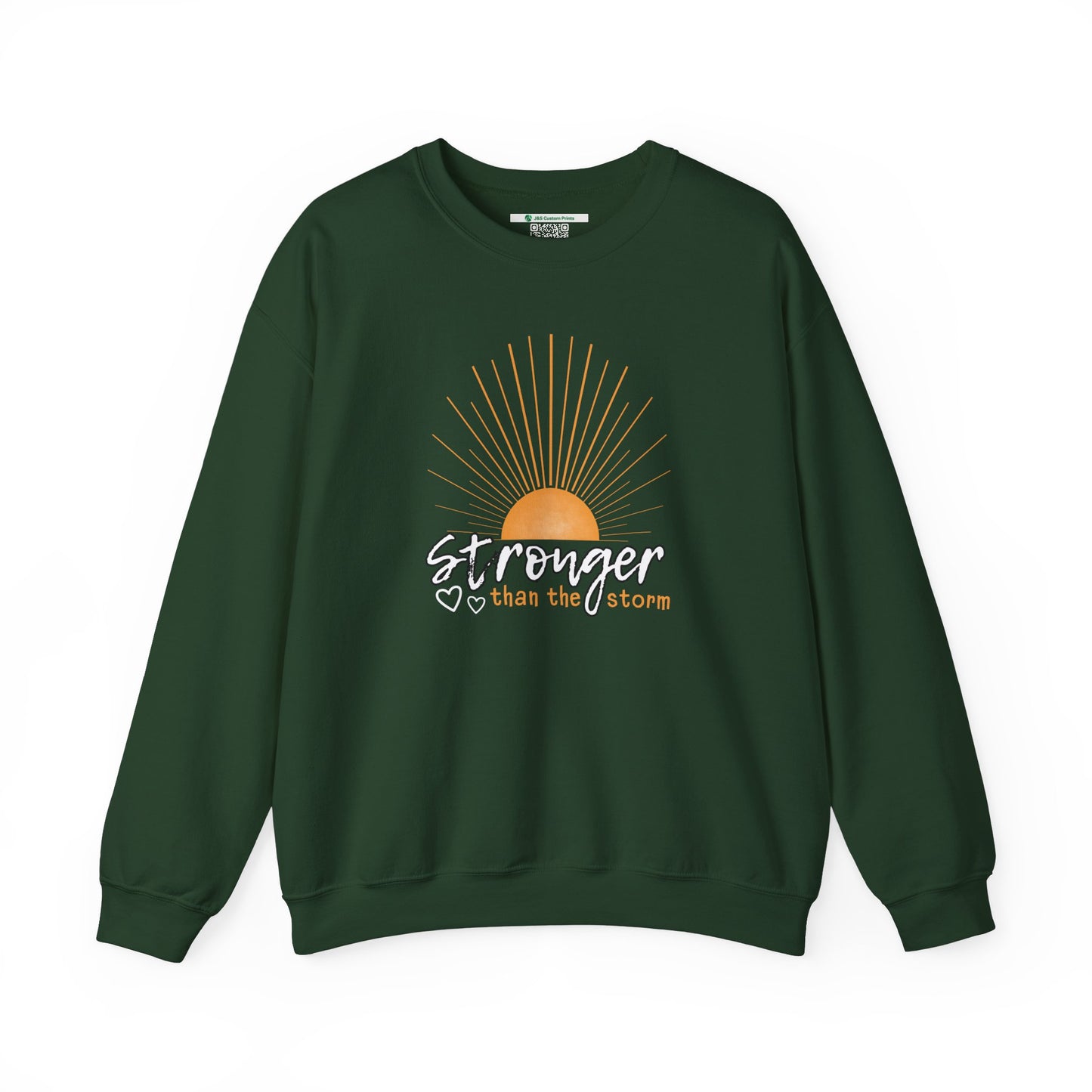 Stronger Than the Storm (Adult Unisex Crewneck Sweatshirt)