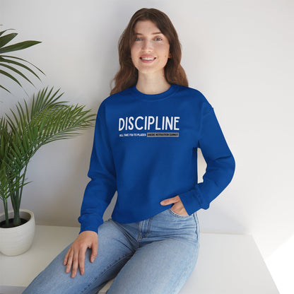 Discipline (Adult Unisex Crewneck Sweatshirt)
