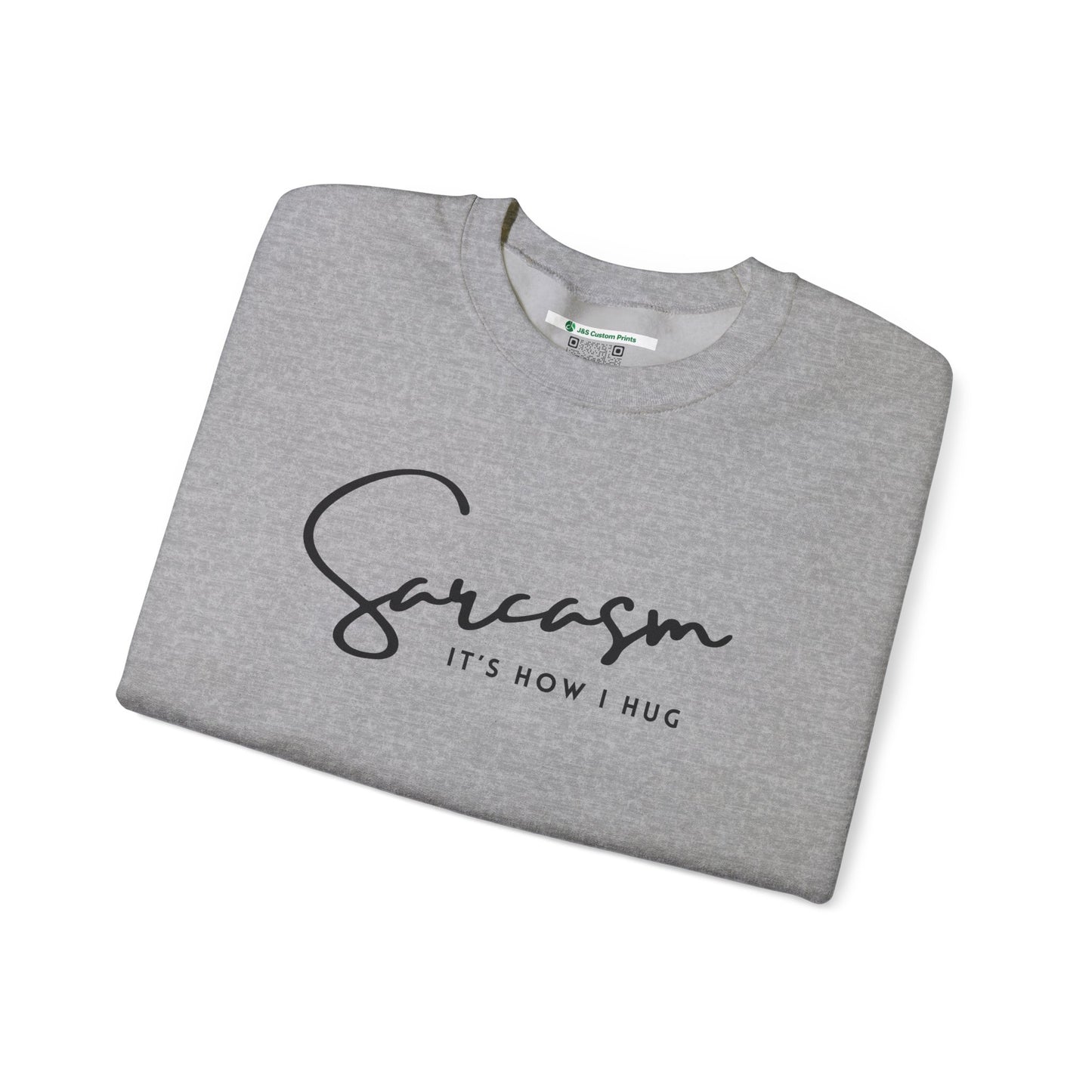 Sarcasm (Adult Unisex Crewneck Sweatshirt)