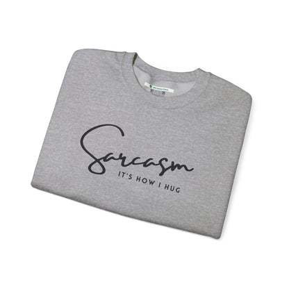 Sarcasm (Adult Unisex Crewneck Sweatshirt)