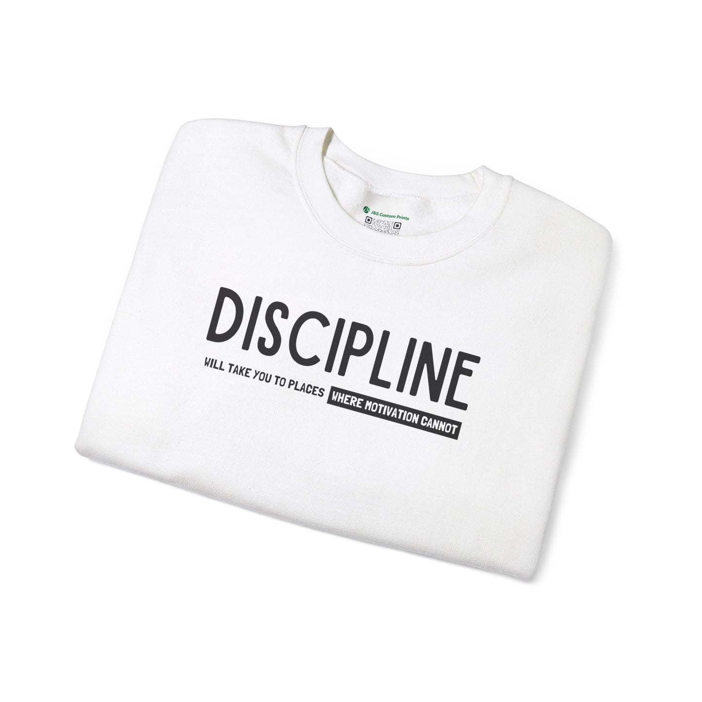 Discipline (Adult Unisex Crewneck Sweatshirt)