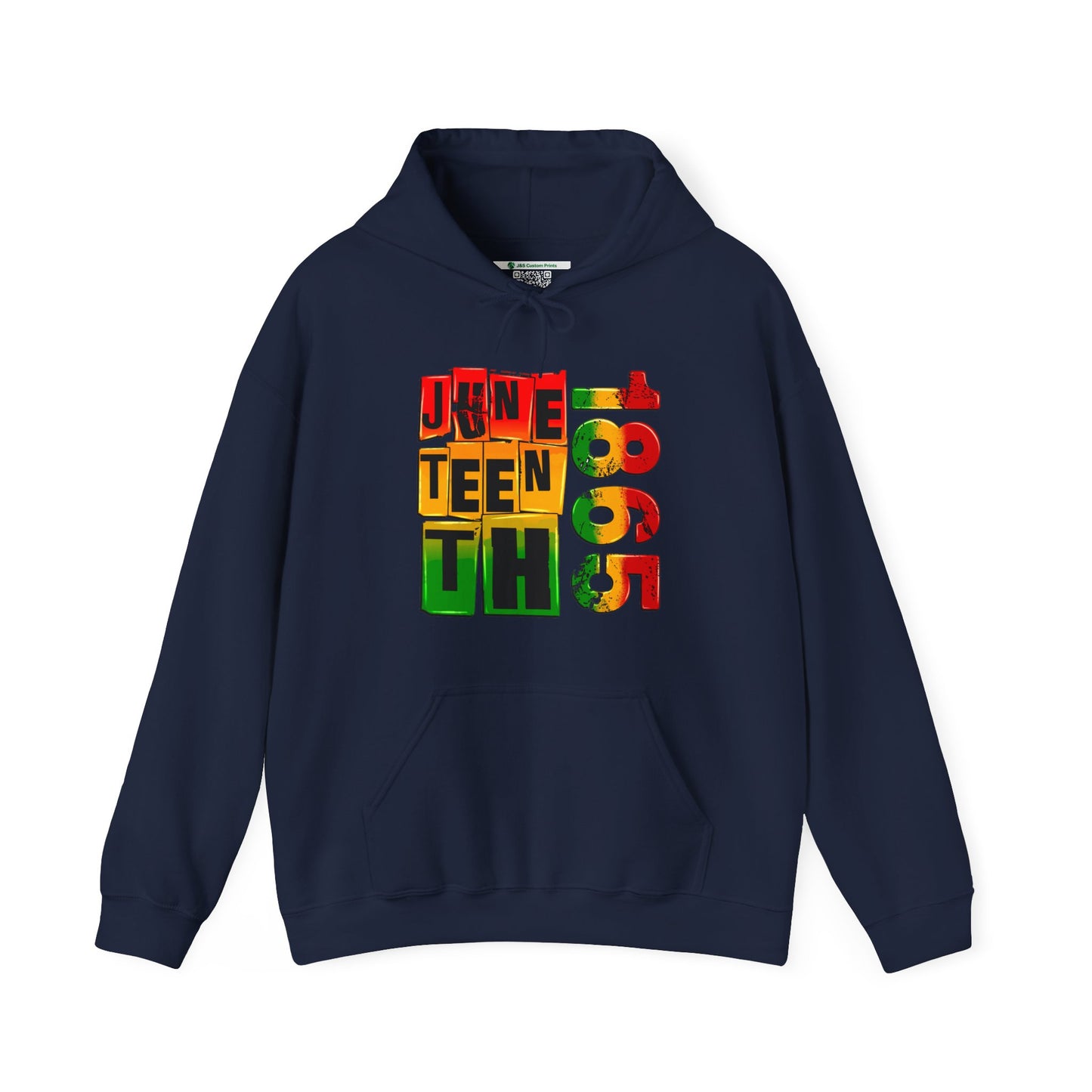 Juneteenth 1865 (Adult Unisex Hooded Sweatshirt)