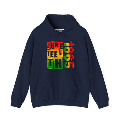 Juneteenth 1865 (Adult Unisex Hooded Sweatshirt)