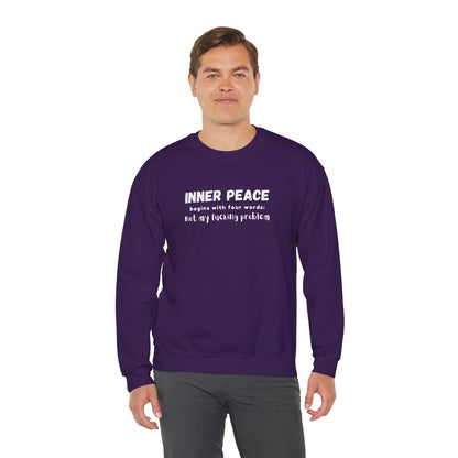 Inner Peace (Adult Unisex Crewneck Sweatshirt)
