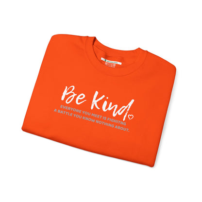 Be Kind (Adult Unisex Crewneck Sweatshirt)