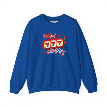 Feelin' Slotty (Adult Unisex Crewneck Sweatshirt)