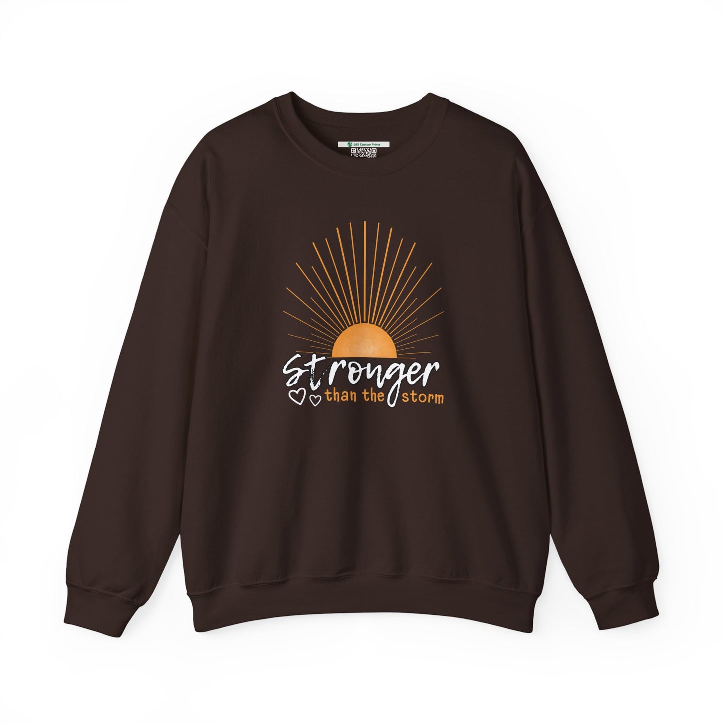 Stronger Than the Storm (Adult Unisex Crewneck Sweatshirt)
