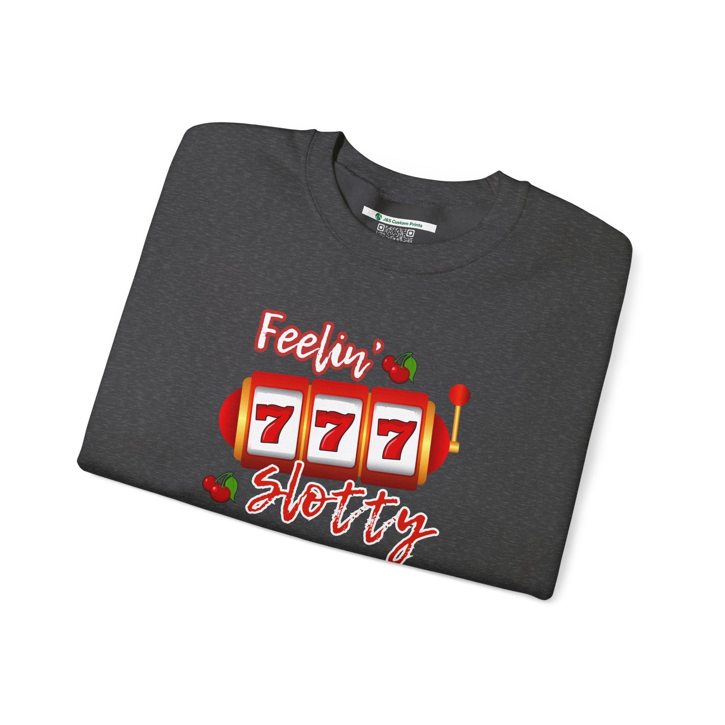 Feelin' Slotty (Adult Unisex Crewneck Sweatshirt)