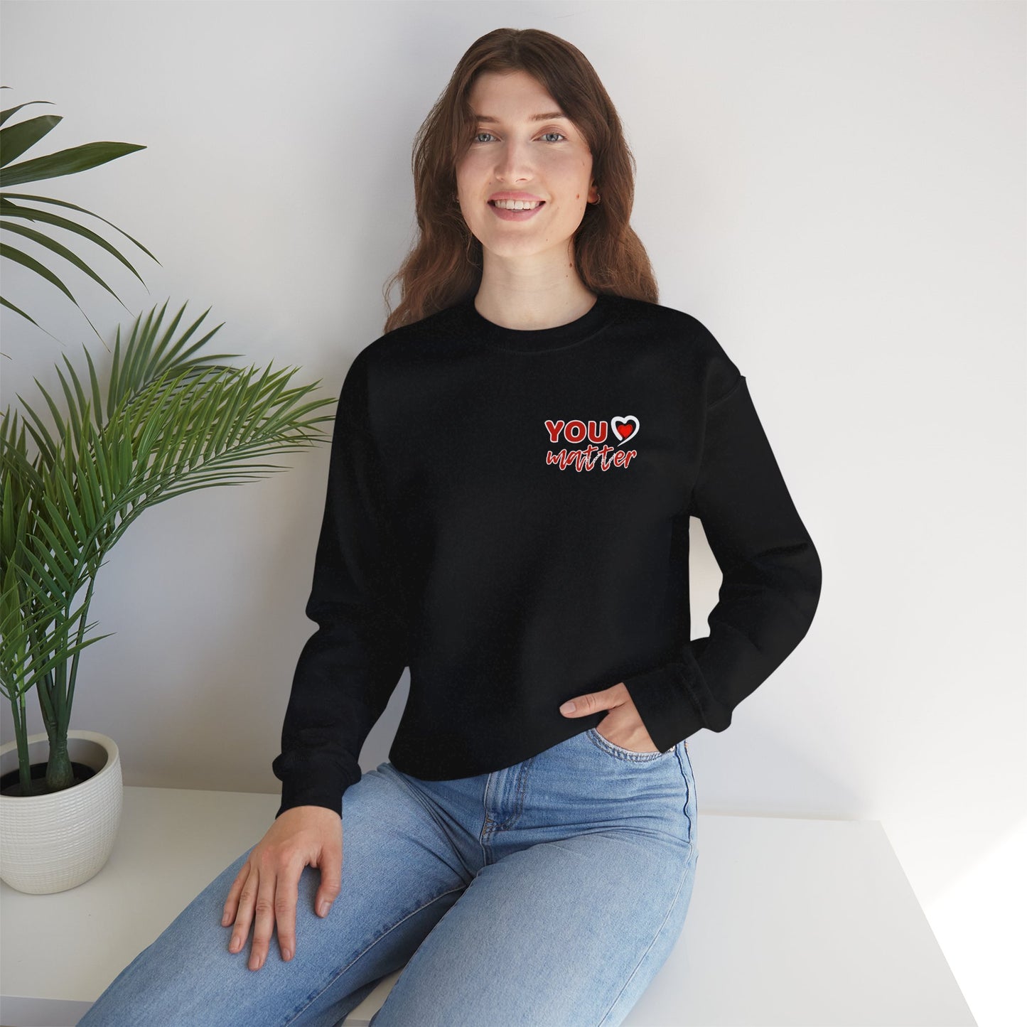 To The Person Behind Me (Adult Unisex Crewneck Sweatshirt)