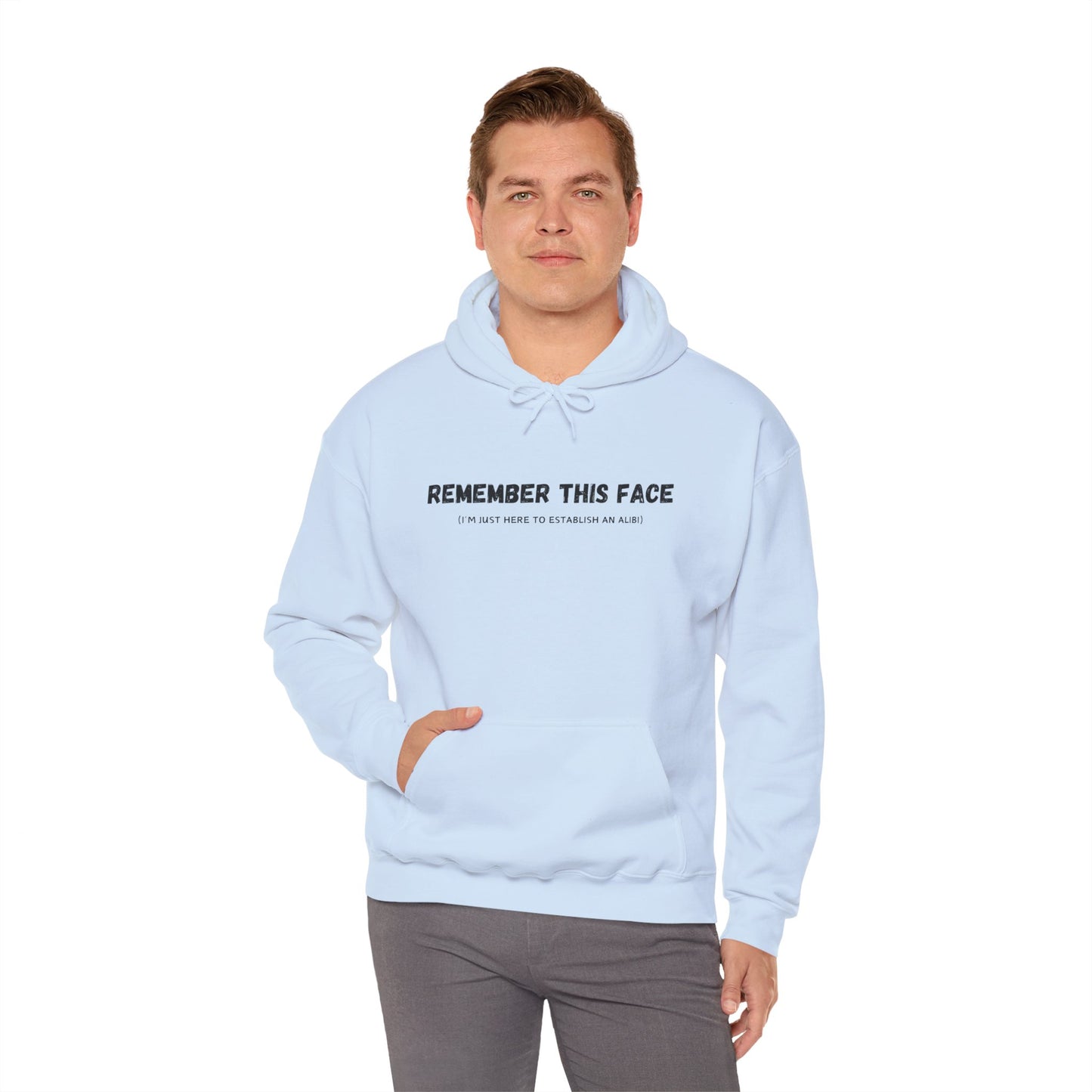 Alibi (Adult Unisex Hooded Sweatshirt)