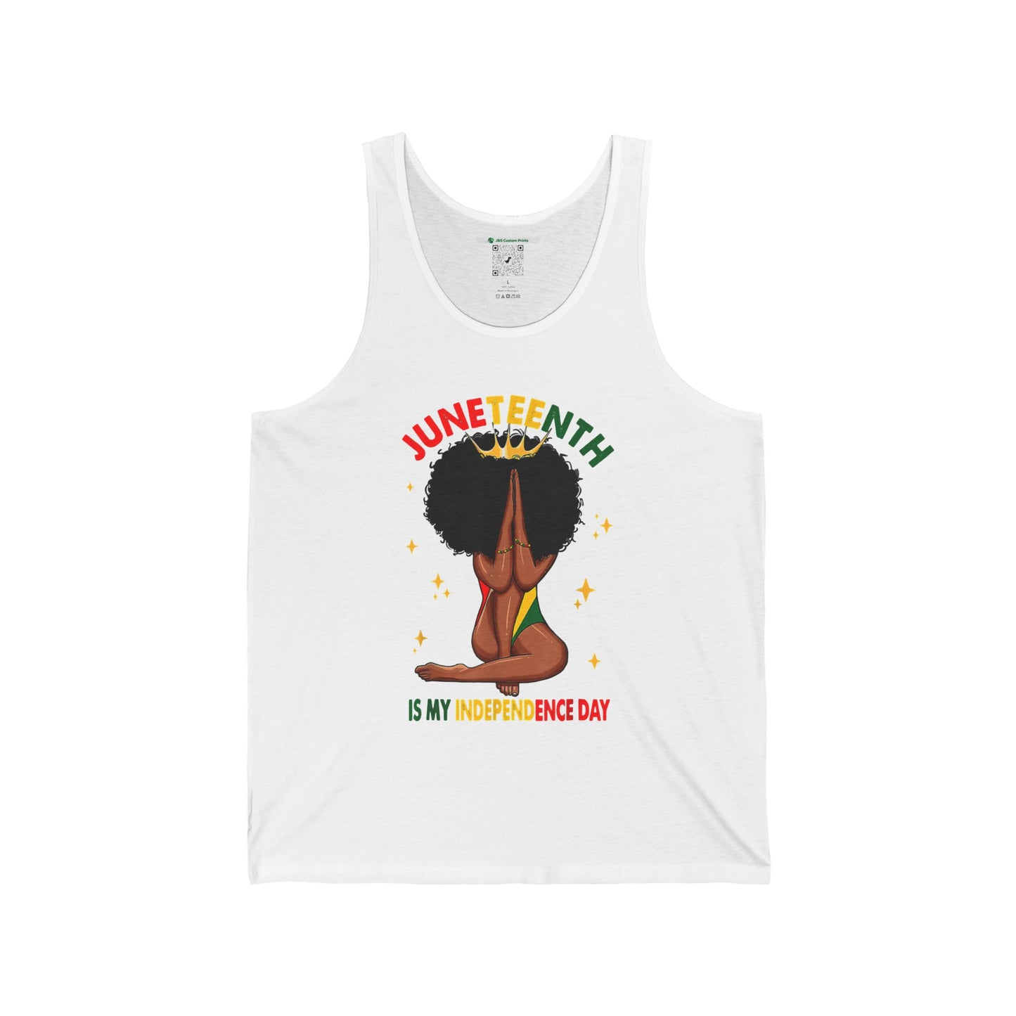 Juneteenth -- My Independence Day (Adult Unisex Tank Top)