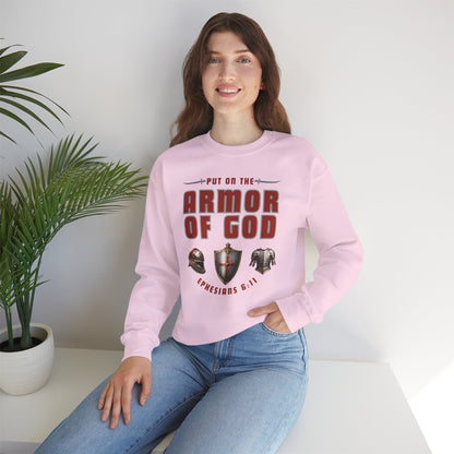 Armor Of God (Adult Unisex Crewneck Sweatshirt)