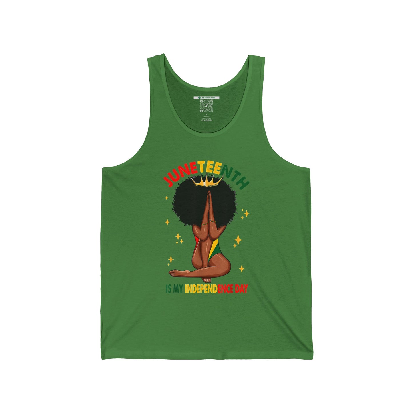 Juneteenth -- My Independence Day (Adult Unisex Tank Top)