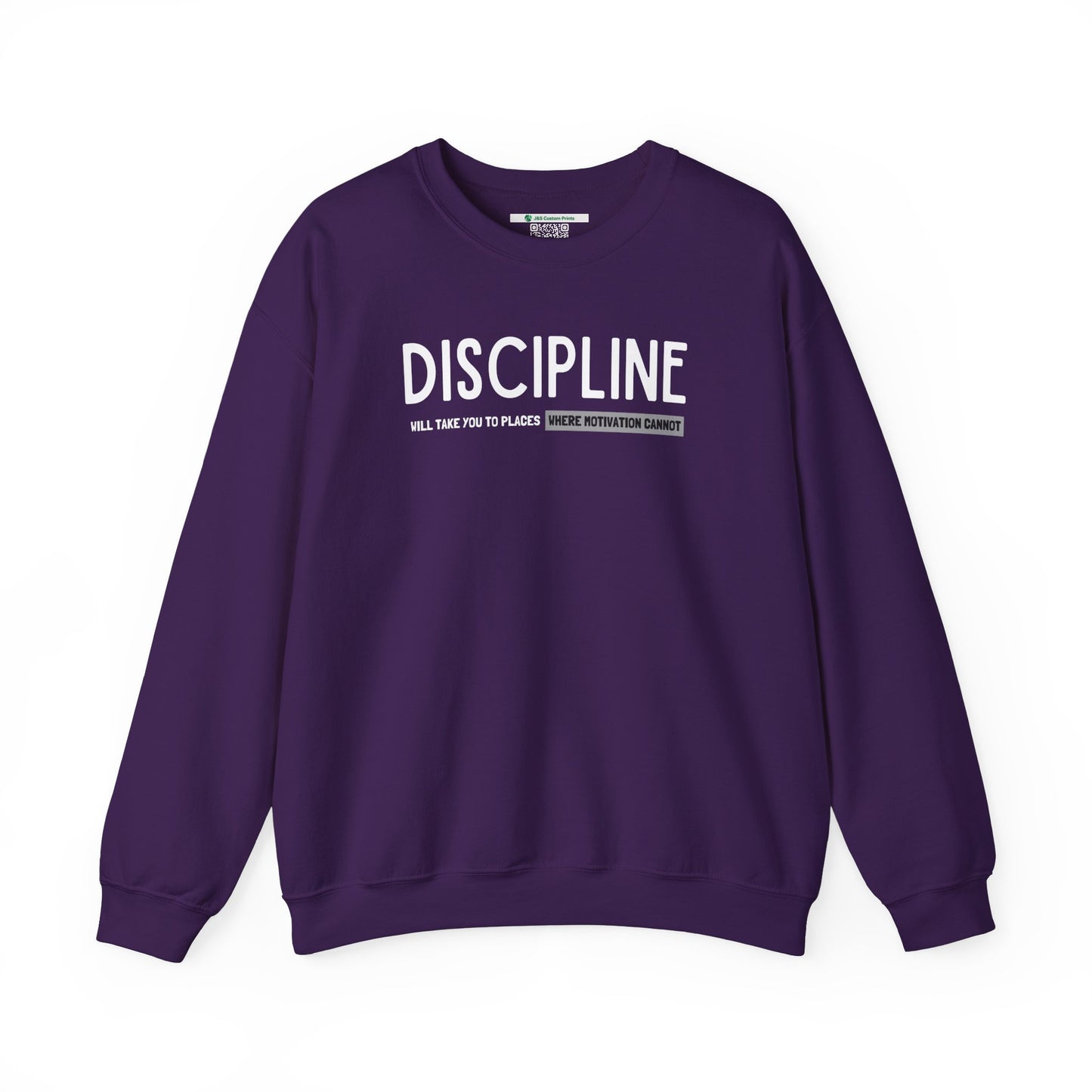 Discipline (Adult Unisex Crewneck Sweatshirt)