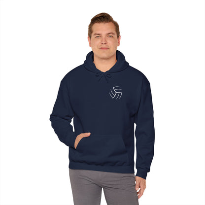 Volleyball Soft Serve (Adult Unisex Hooded Sweatshirt)