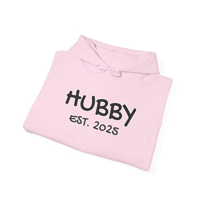 Matching Marriage Set -- "Hubby" (Adult Unisex Hooded Sweatshirt)